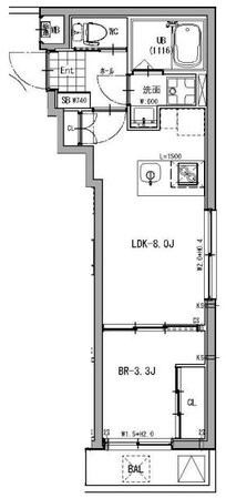 光Haus＋里中の物件間取画像